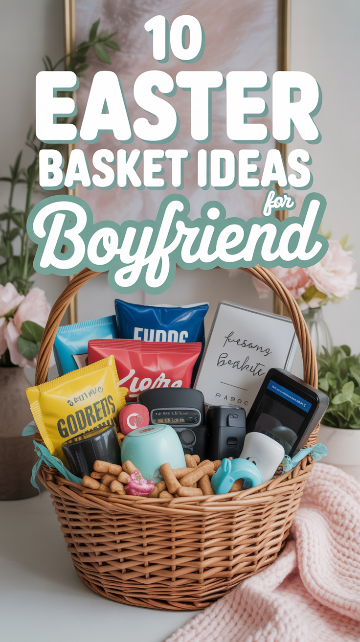🐰 10 Easter Basket Ideas For Boyfriend
