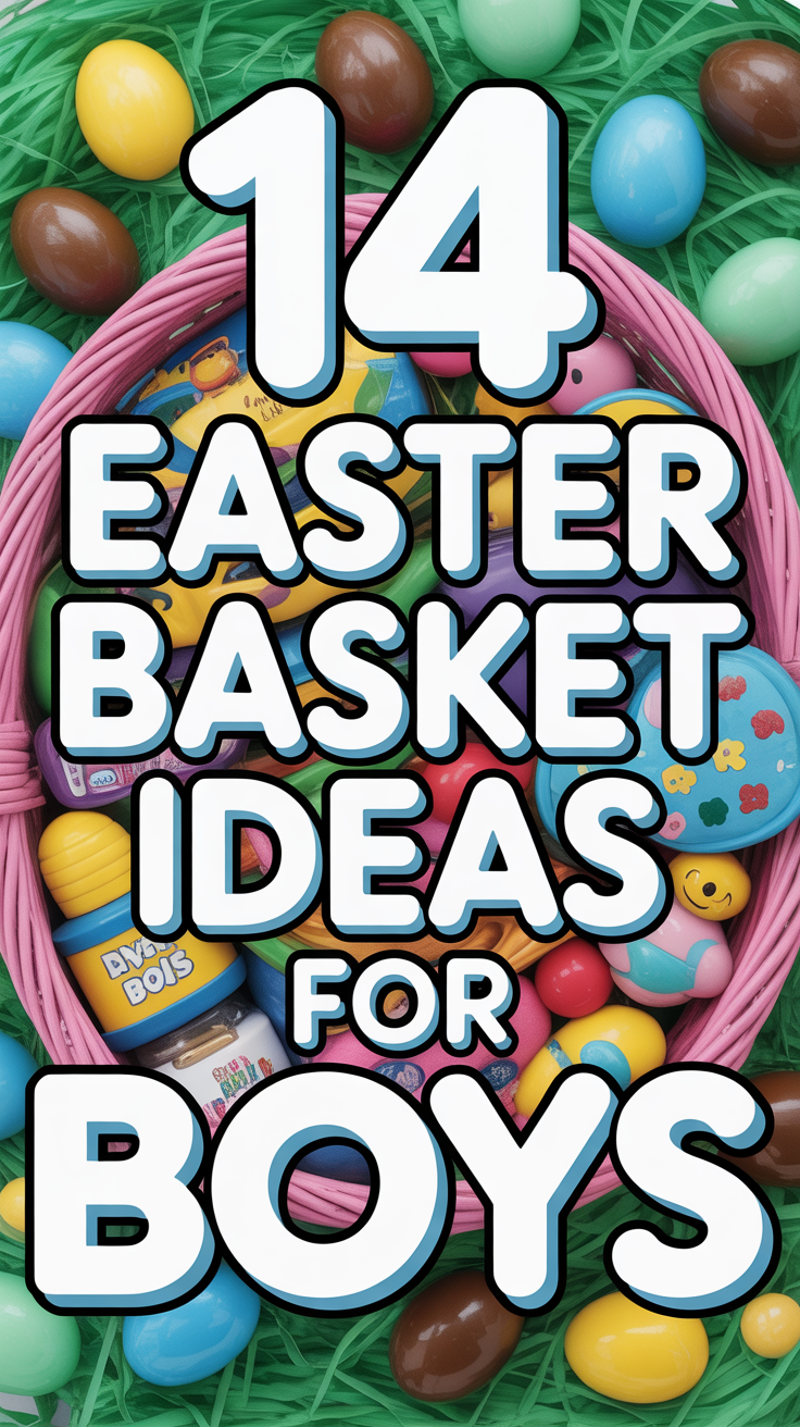 🐰 14 Easter Basket Ideas For Boys
