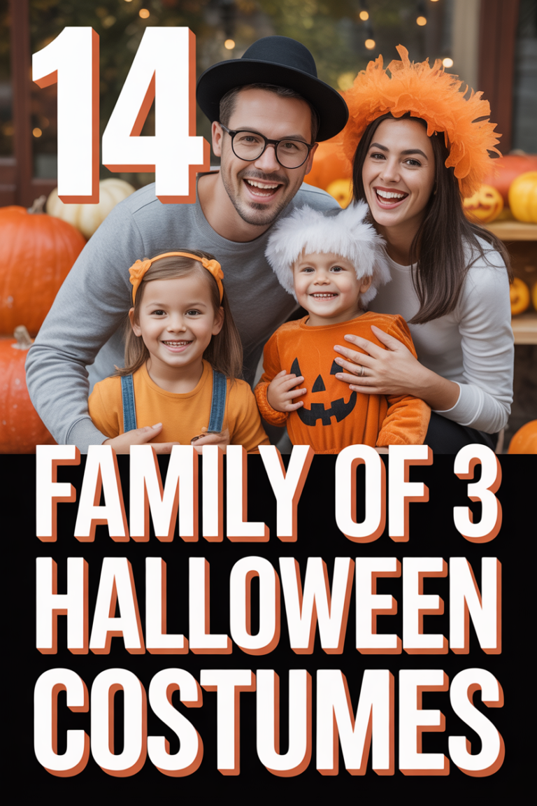 🎃 14 Family Of 3 Halloween Costumes