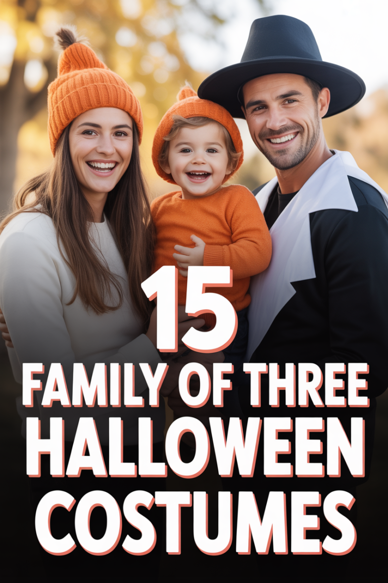 🎃 15 Family Of Three Halloween Costumes