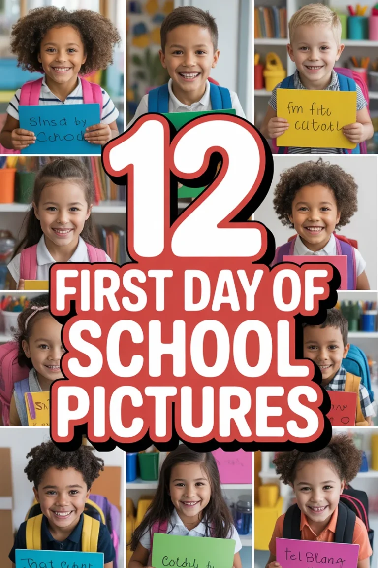 📚 12 First Day Of School Pictures