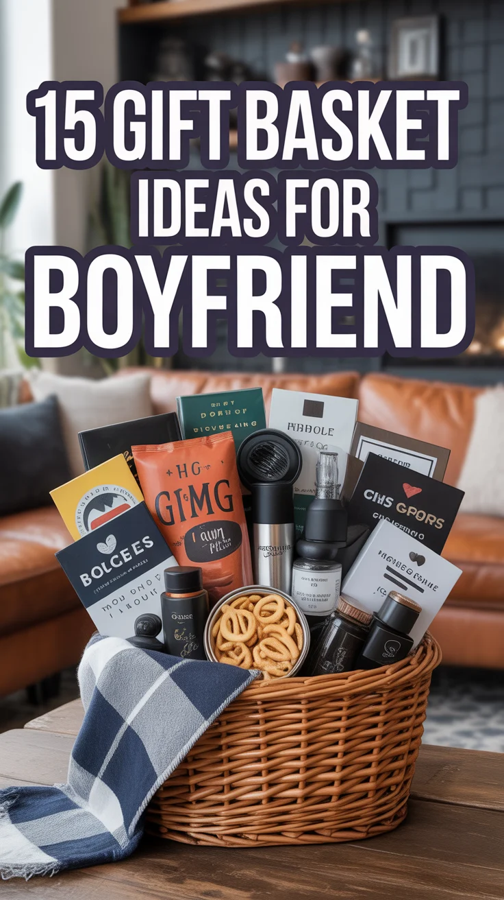 🎁 15 Gift Basket Ideas For Boyfriend