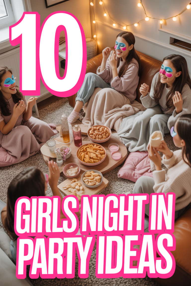💅 10 Girls Night In Party Ideas