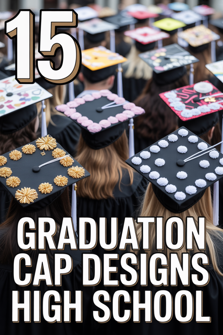 🎓 15 Graduation Cap Designs High School