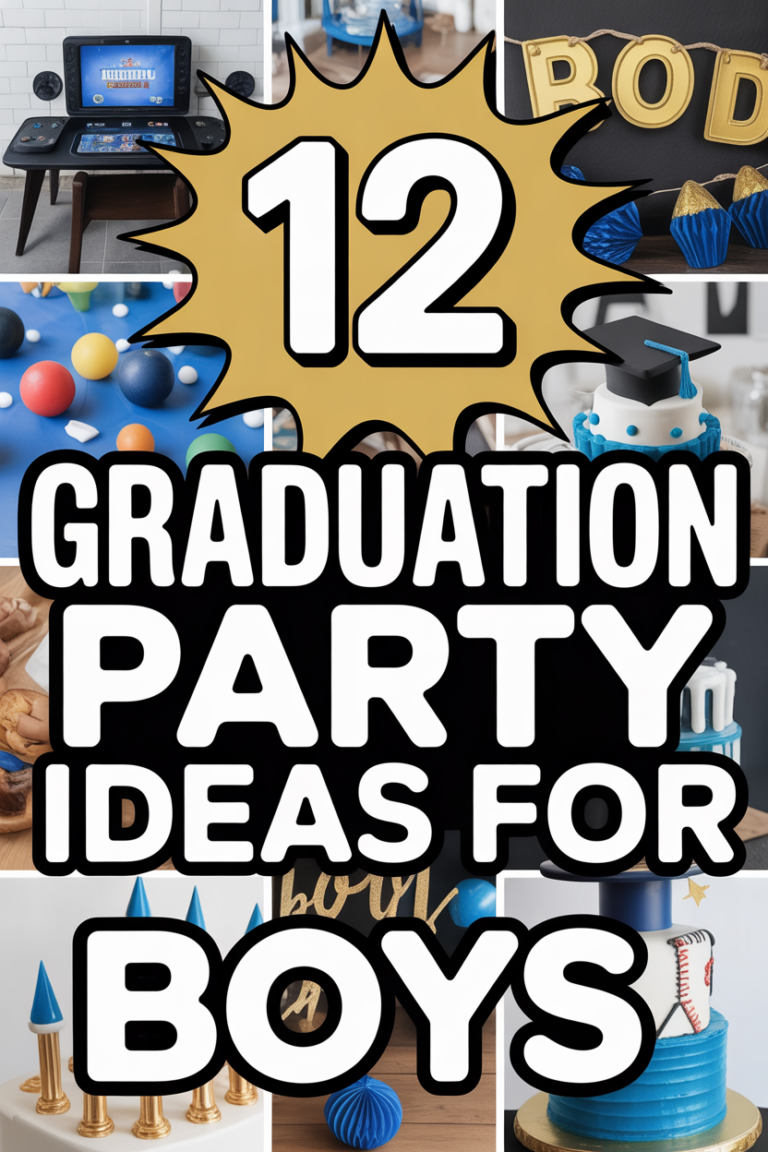 🎓 12 Graduation Party Ideas For Boys