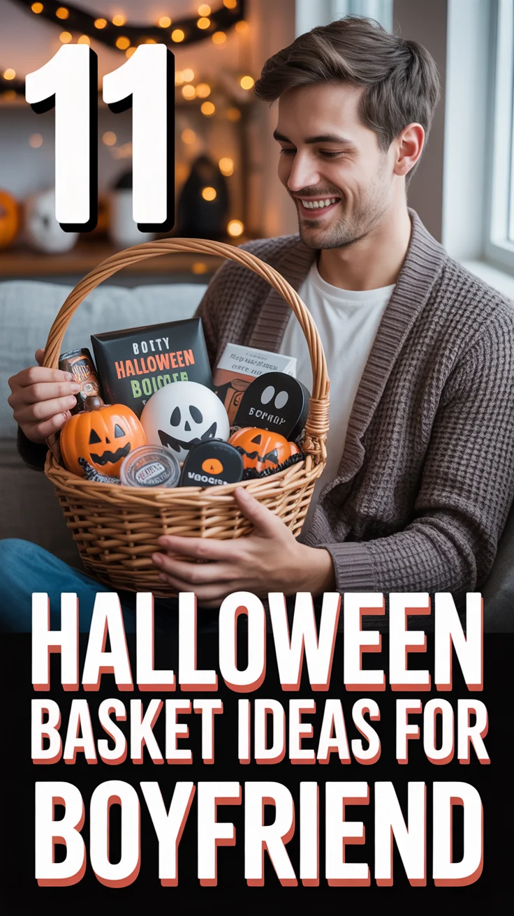 🎃 11 Halloween Basket Ideas For Boyfriend