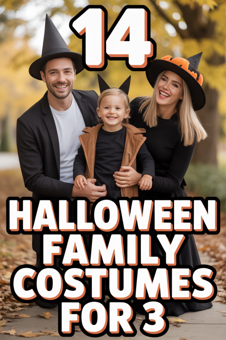 🎃 14 Halloween Family Costumes For 3