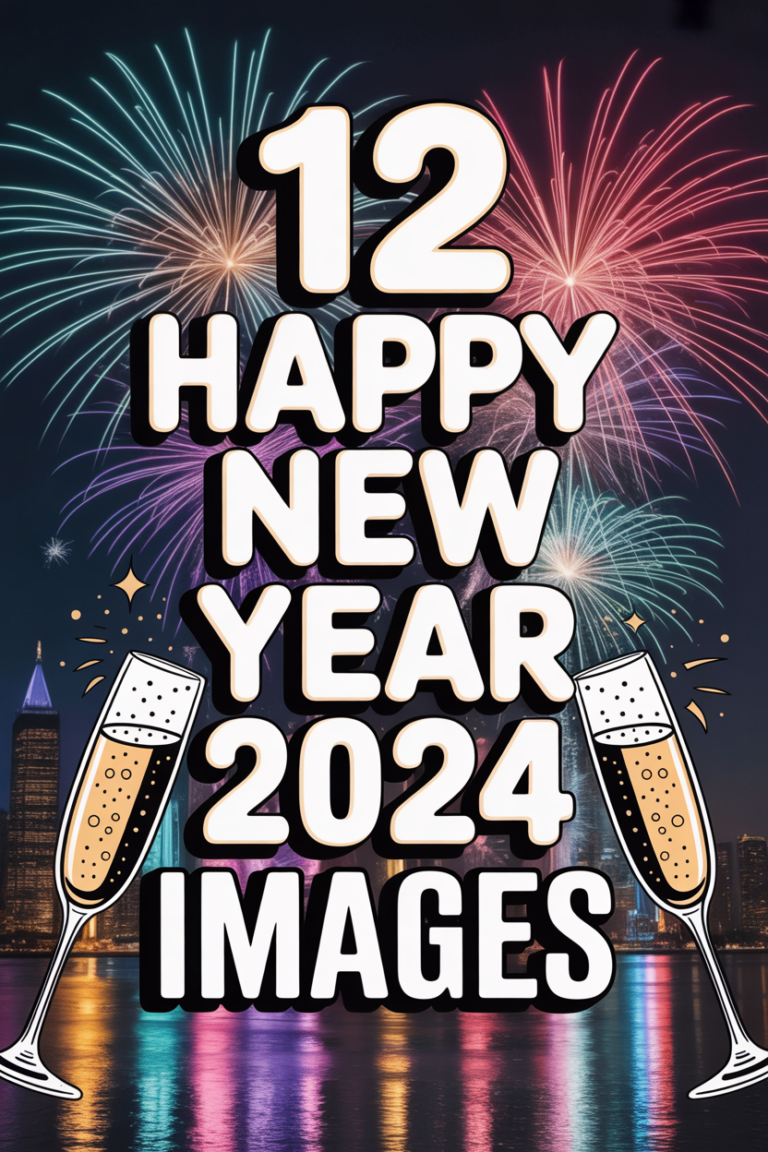 🎉 12 Happy New Year 2024 Images