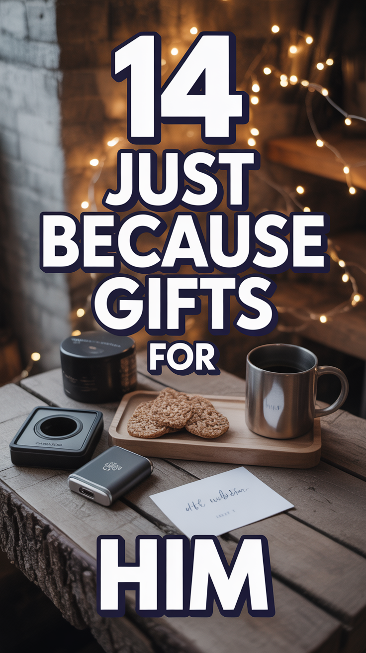 🎁 14 Just Because Gifts For Him