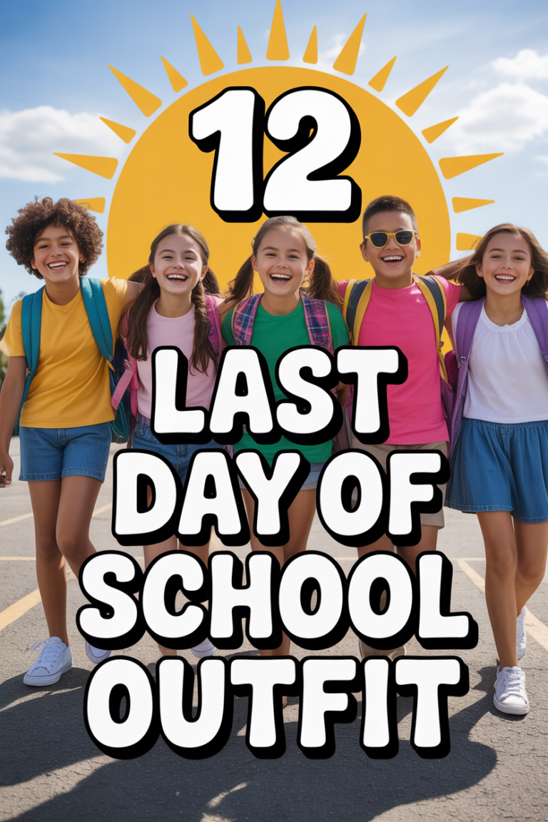 ☀️ 12 Last Day Of School Outfit