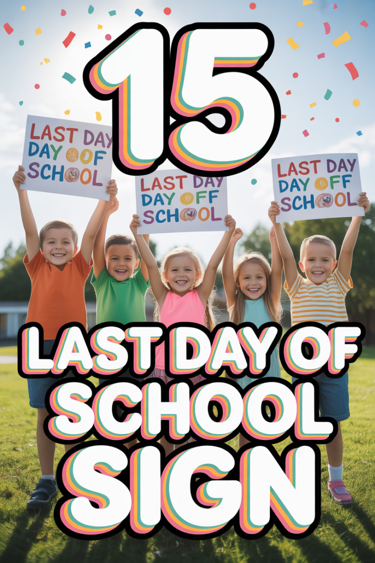 🎉 15 Last Day Of School Sign