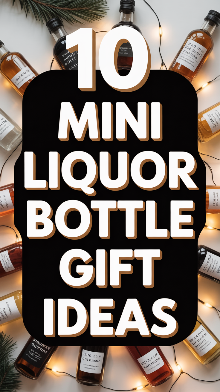 🍾 10 Mini Liquor Bottle Gift Ideas
