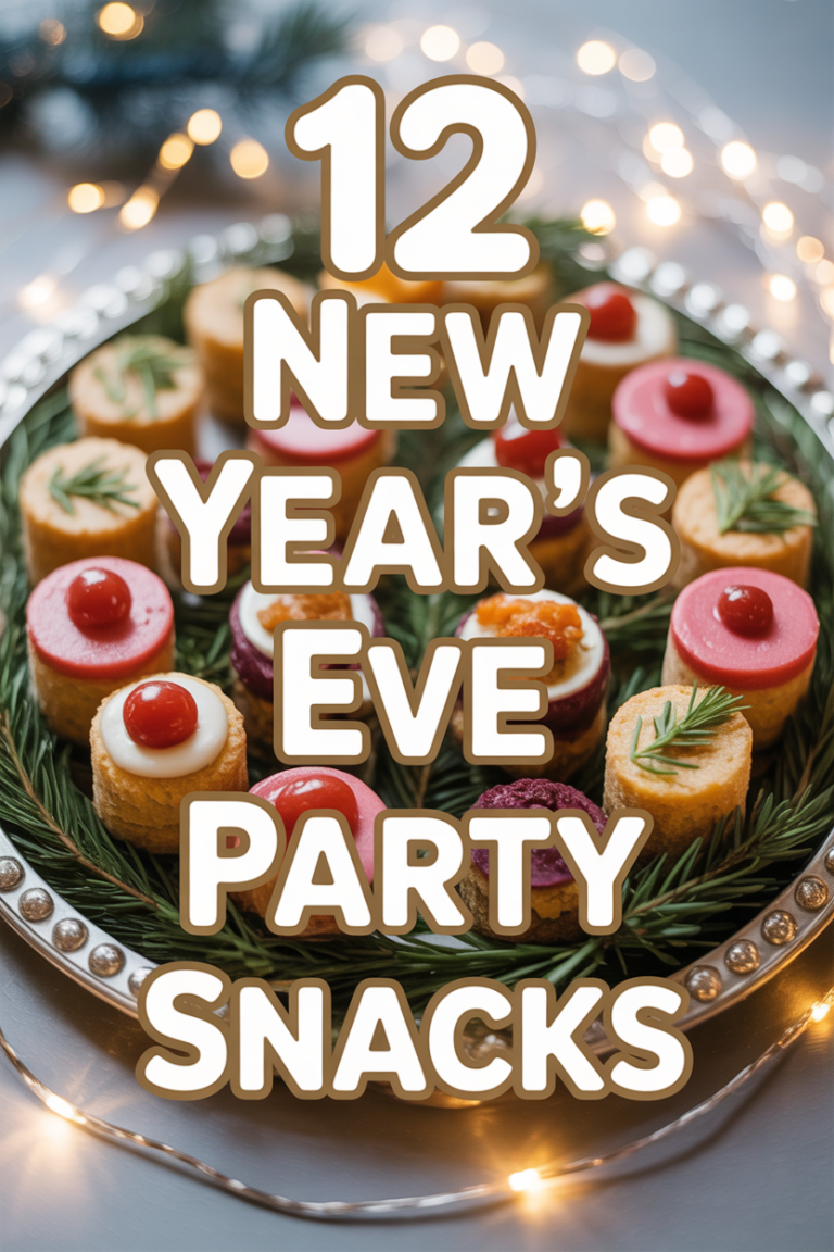 🥂 12 New Year’S Eve Party Snacks