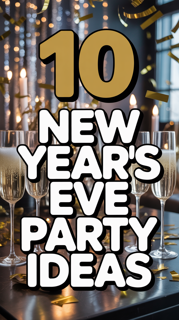 ✨ 10 New Years Eve Party Ideas
