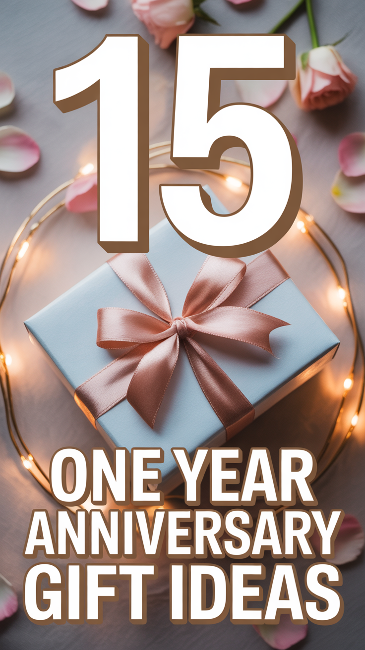 🎁 15 One Year Anniversary Gift Ideas