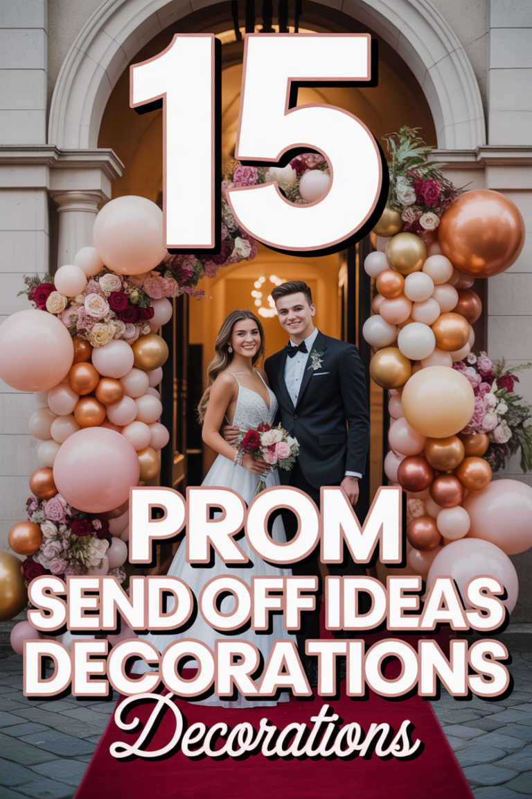 ✨ 15 Prom Send Off Ideas Decorations