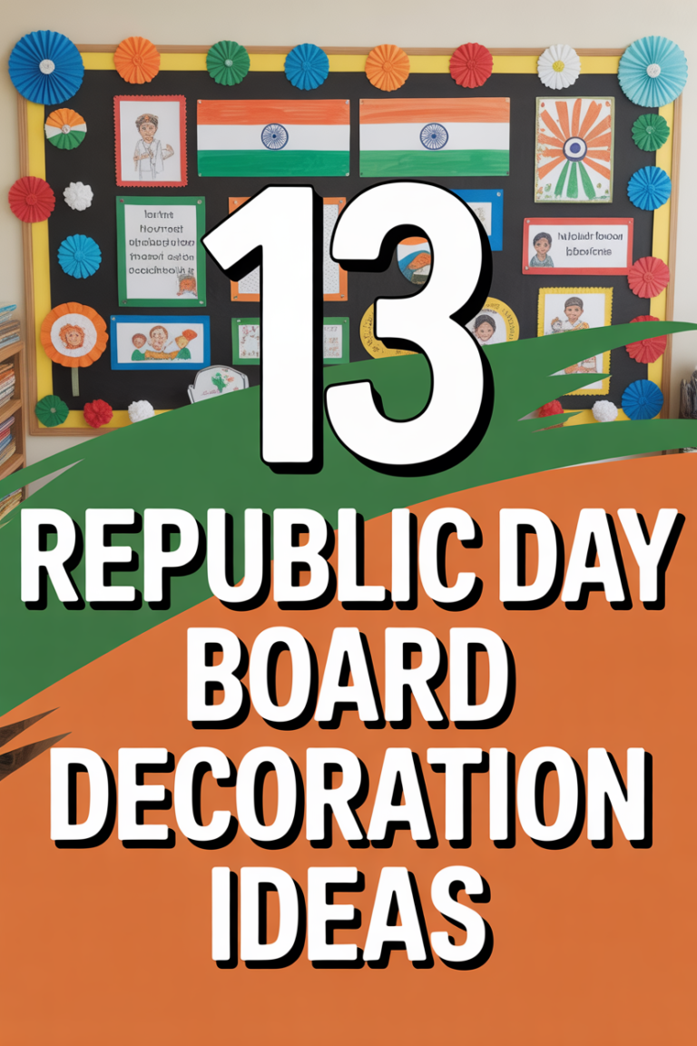 🇮🇳 13 Republic Day Board Decoration Ideas