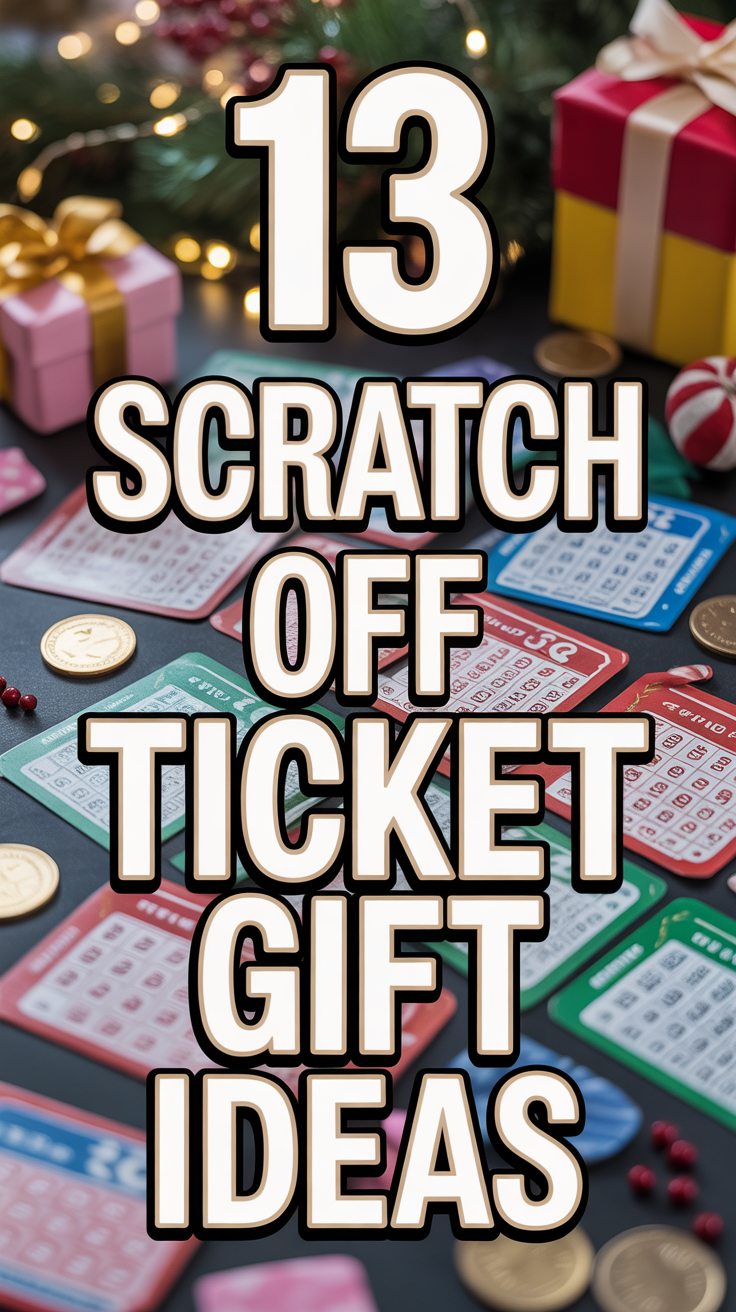 💰 13 Scratch Off Ticket Gift Ideas