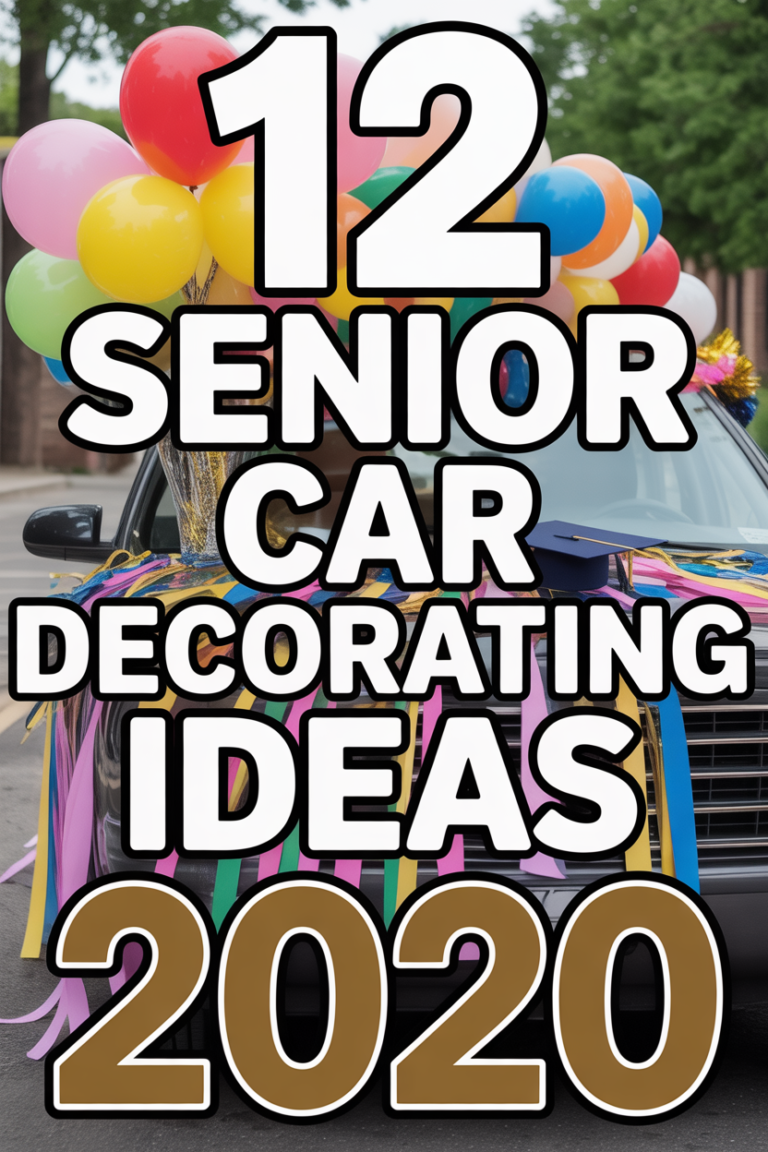 🎓 12 Senior Car Decorating Ideas 2020