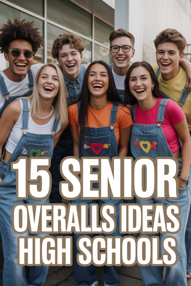 👖 15 Senior Overalls Ideas High Schools