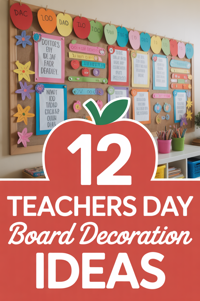🍎 12 Teachers Day Board Decoration Ideas