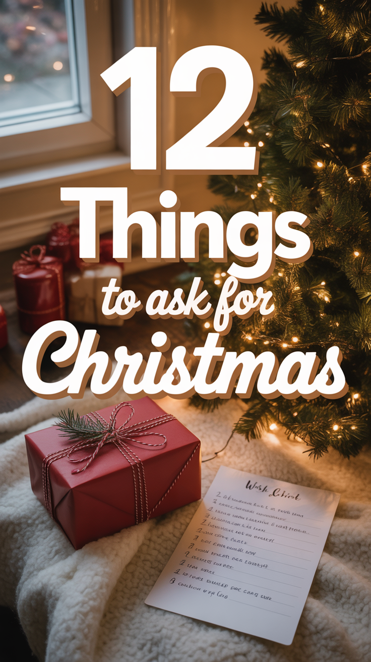 🎁 12 Things To Ask For Christmas