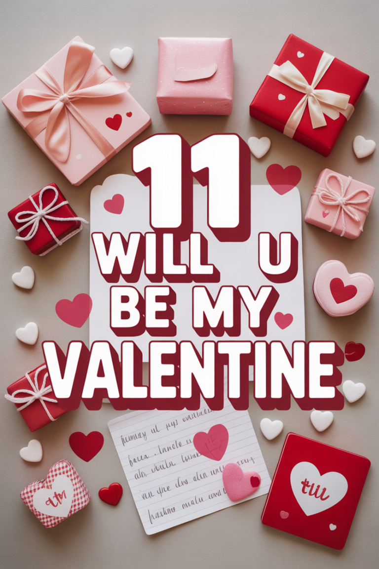 ❤️ 11 Will U Be My Valentine