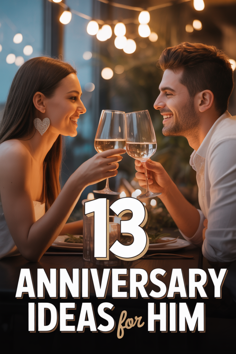 ❤️ 13 Anniversary Ideas For Him