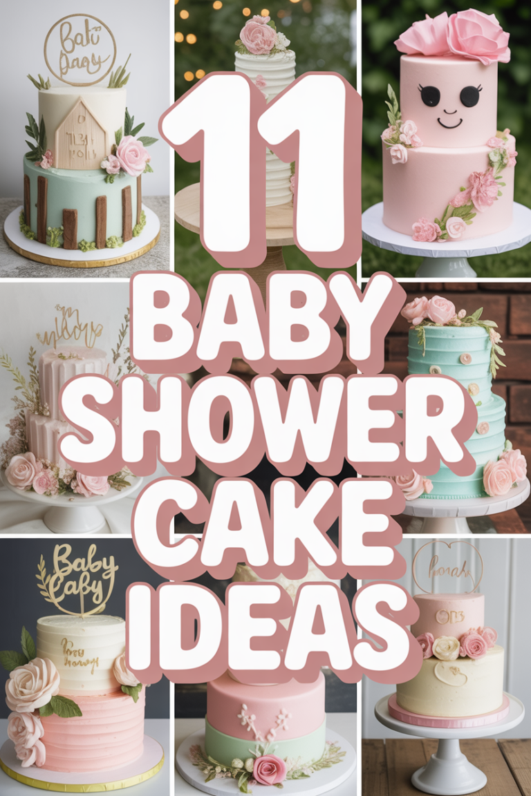 🍰 11 Baby Shower Cake Ideas