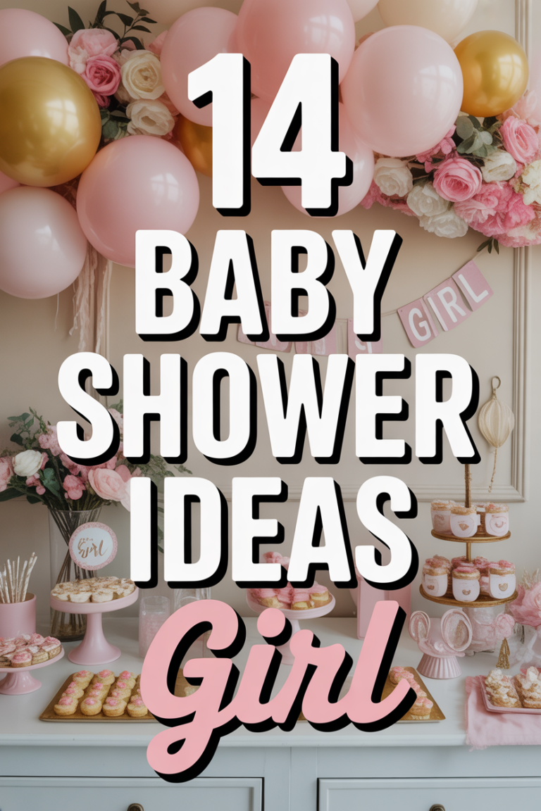 🎀 14 Baby Shower Ideas Girl