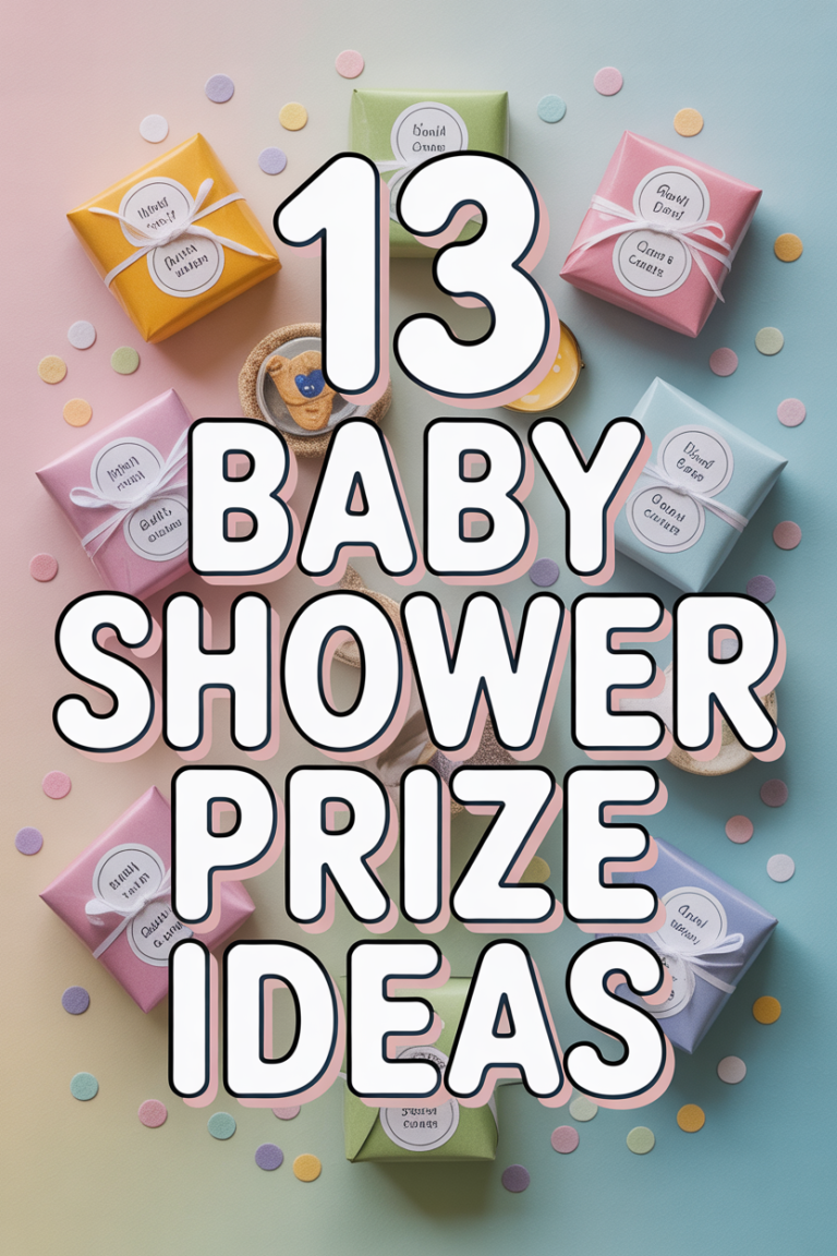 🎉 13 Baby Shower Prize Ideas