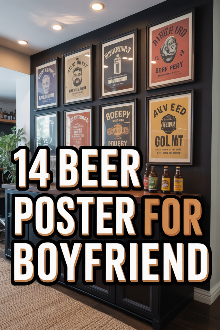 🍻 14 Beer Poster For Boyfriend