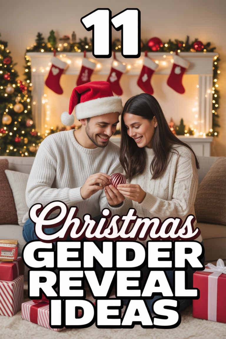 🎄 11 Christmas Gender Reveal Ideas