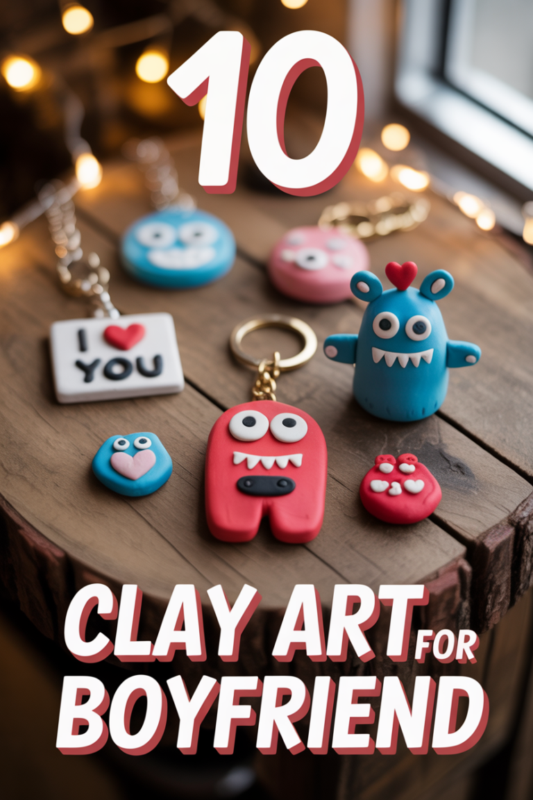 ❤️ 10 Clay Art For Boyfriend