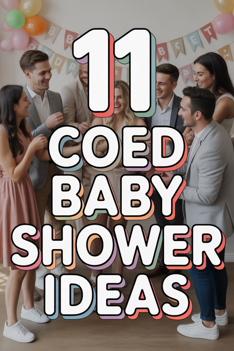 🥳 11 Coed Baby Shower Ideas