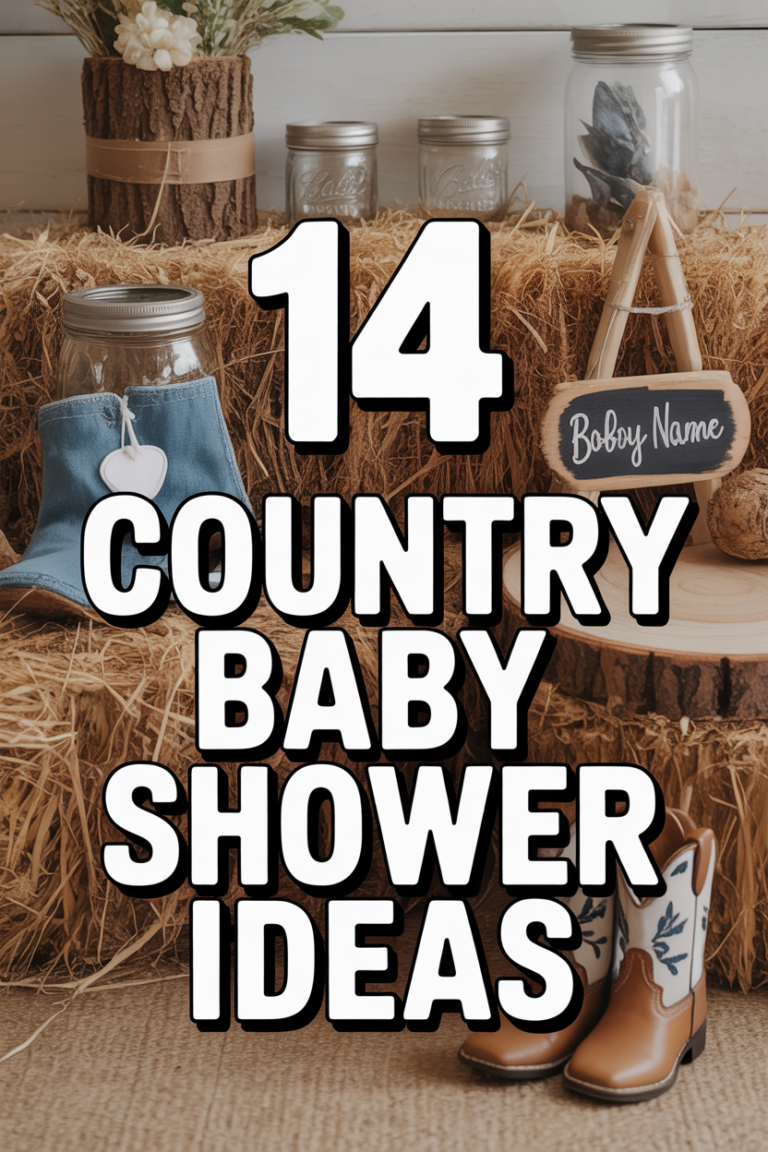 🤠 14 Country Baby Shower Ideas
