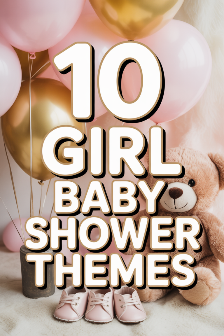 🎀 10 Girl Baby Shower Themes