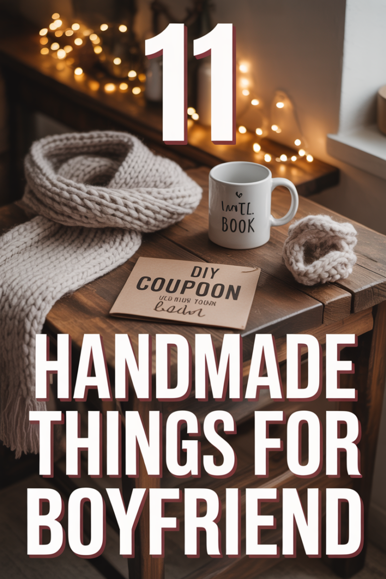 ❤️ 11 Handmade Things For Boyfriend