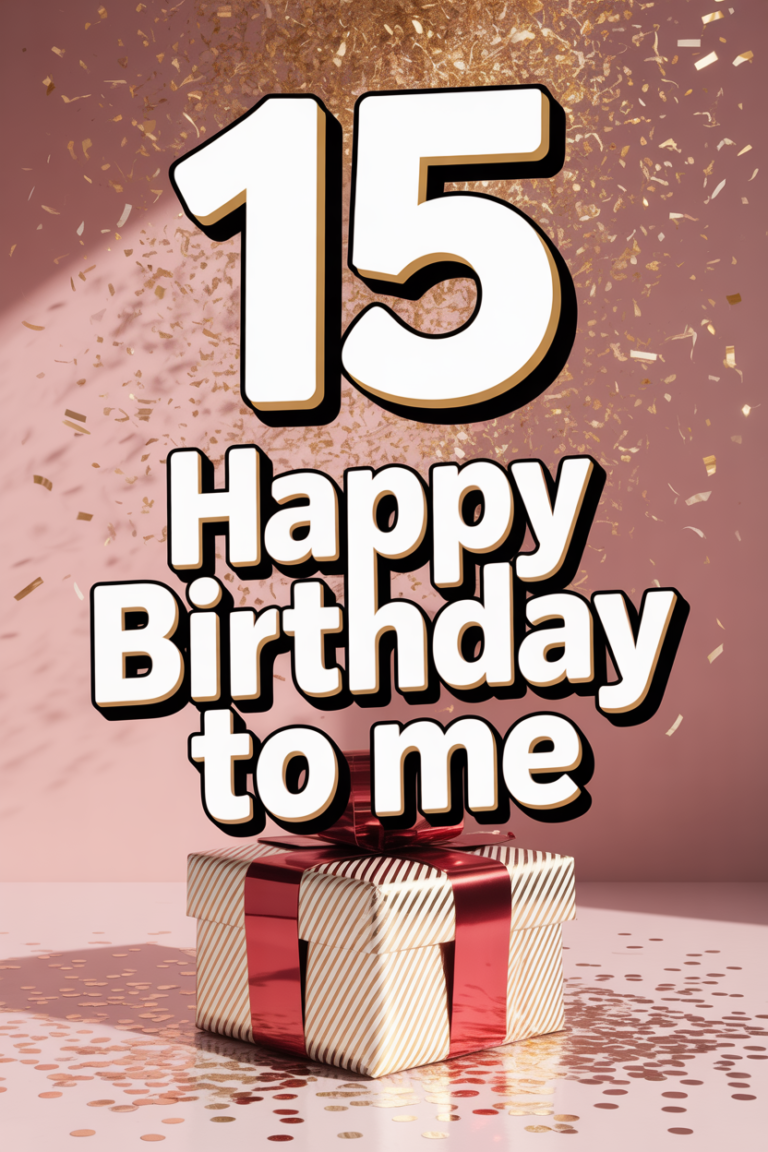 🎉 15 Happy Birthday To Me