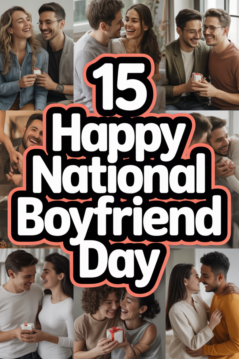 🎁 15 Happy National Boyfriend Day