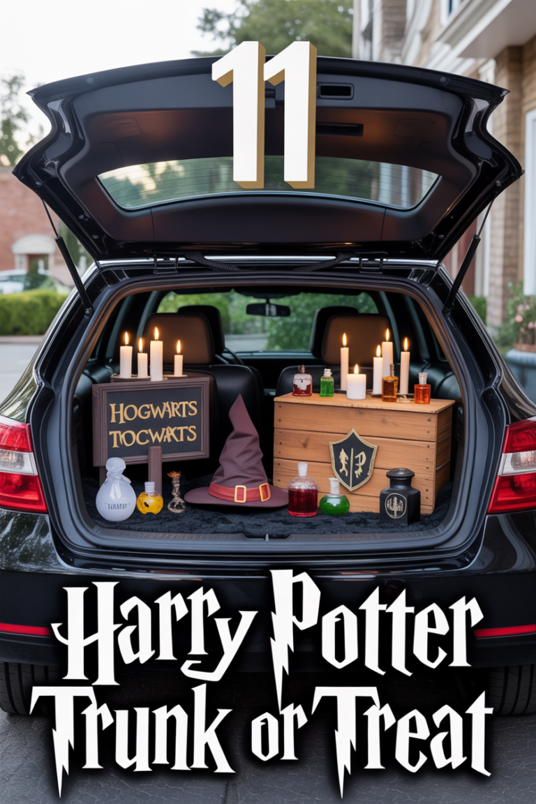 ⚡️ 11 Harry Potter Trunk Or Treat