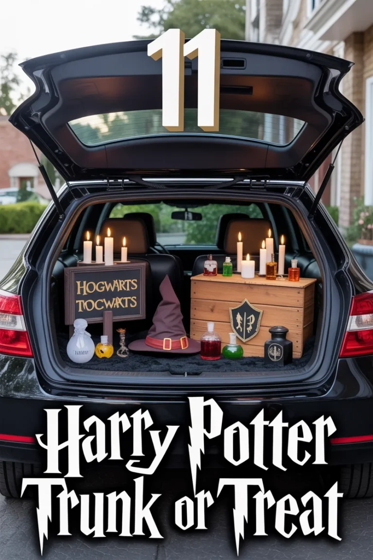 ⚡️ 11 Harry Potter Trunk Or Treat