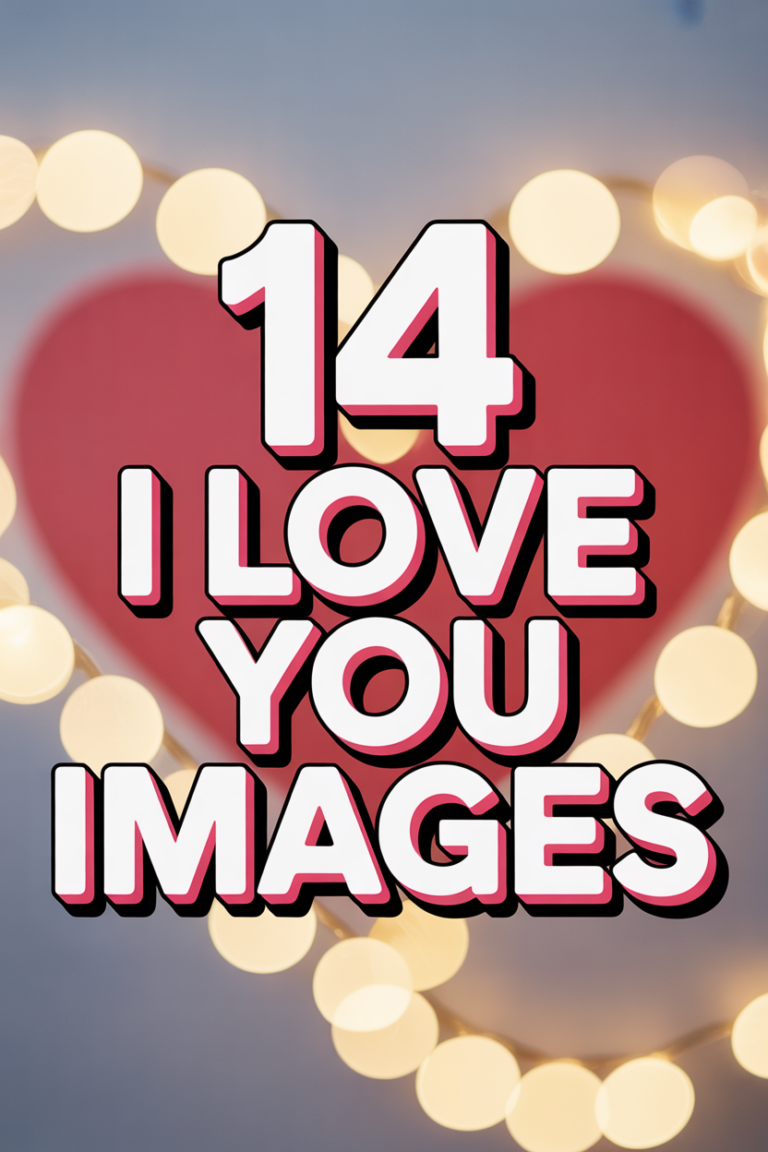 💖 14 I Love You Images