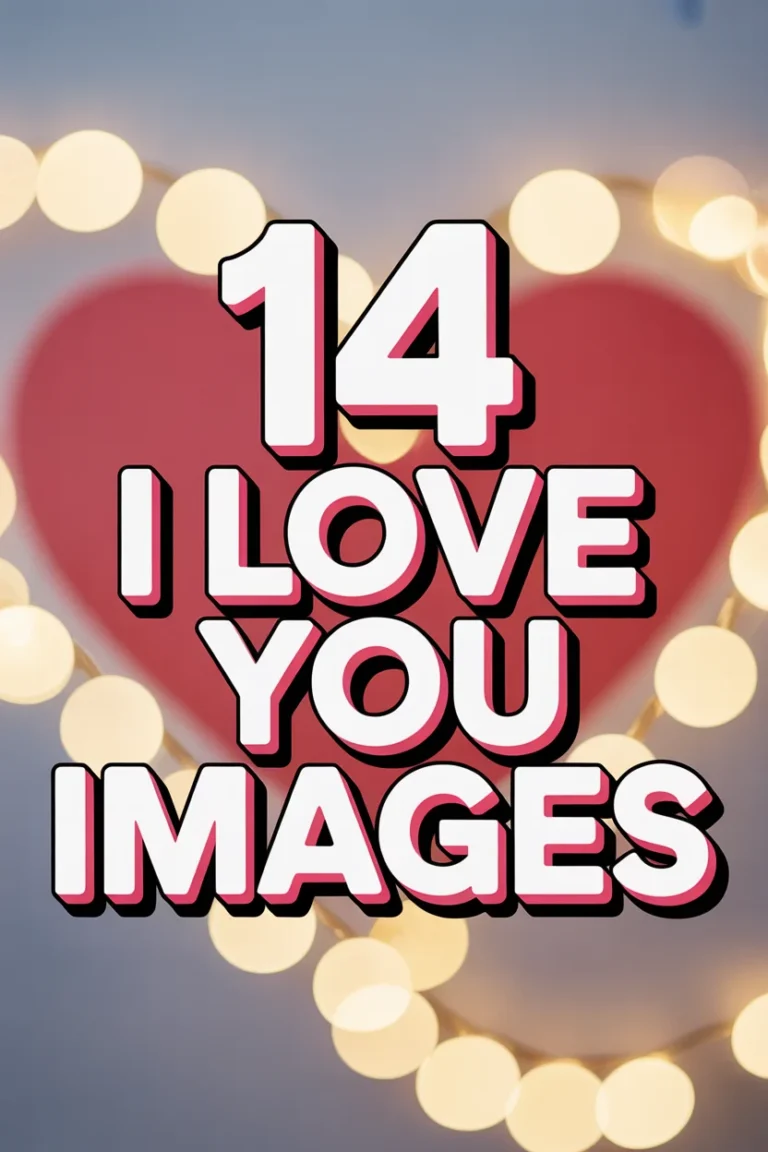 💖 14 I Love You Images