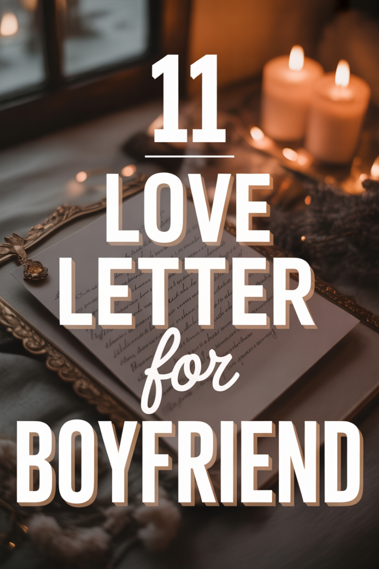 ❤️ 11 Love Letter For Boyfriend