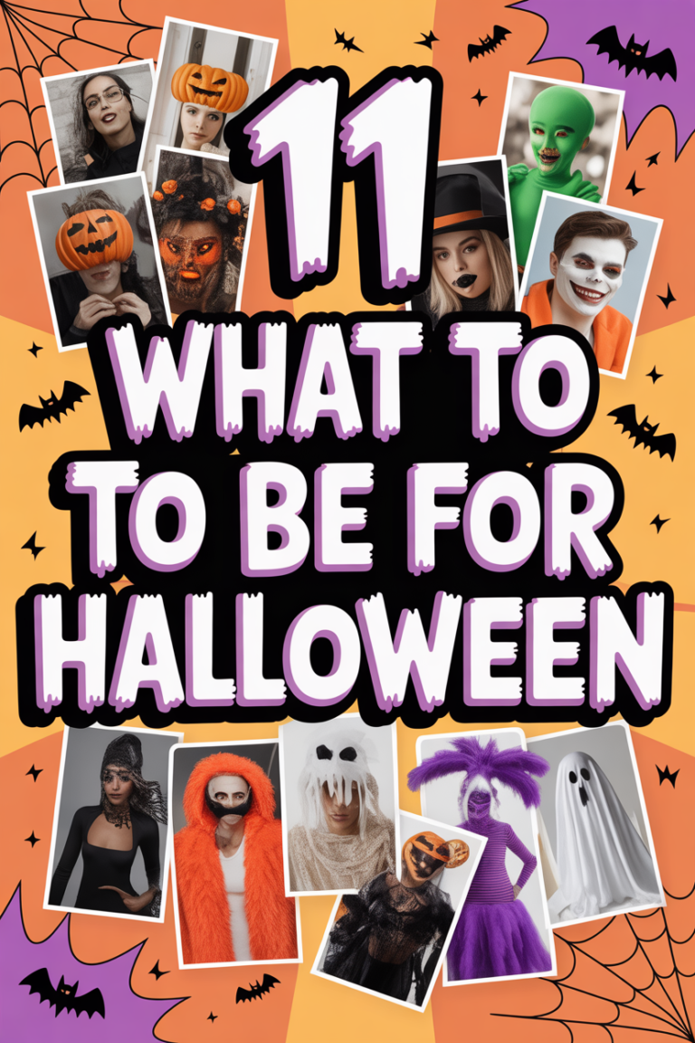 🎃 11 What To Be For Halloween