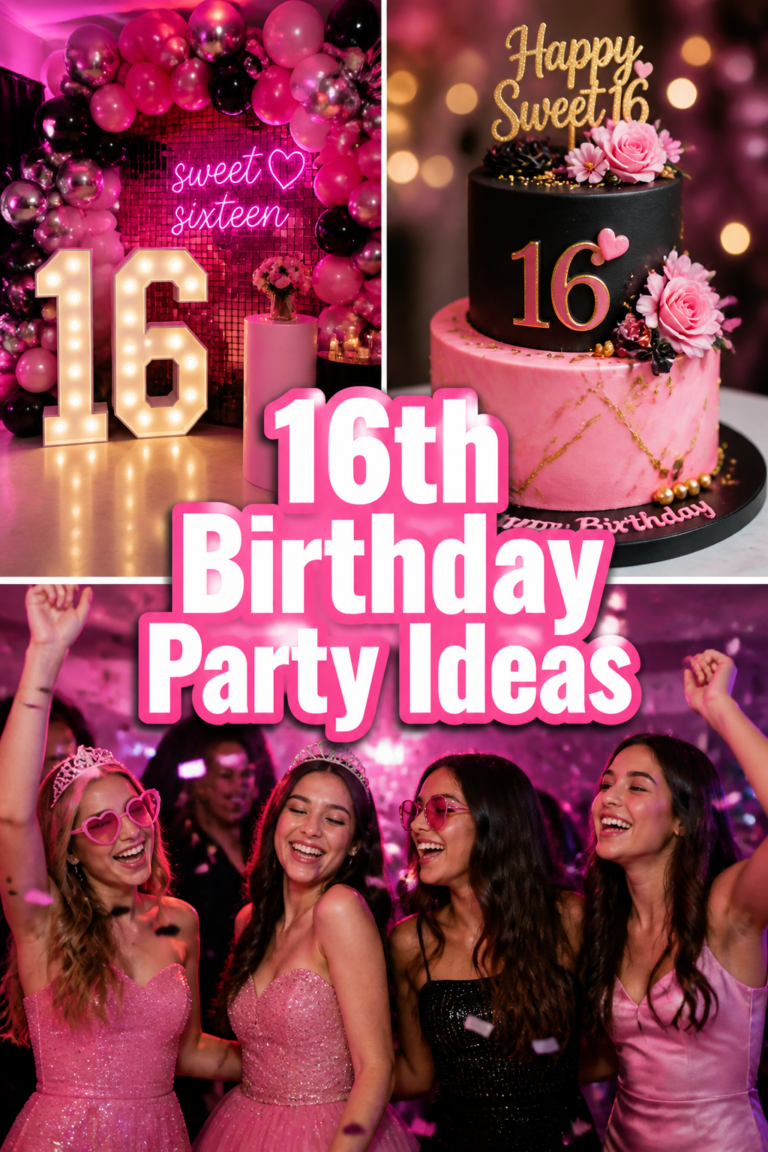🎂 16th Birthday Party Ideas