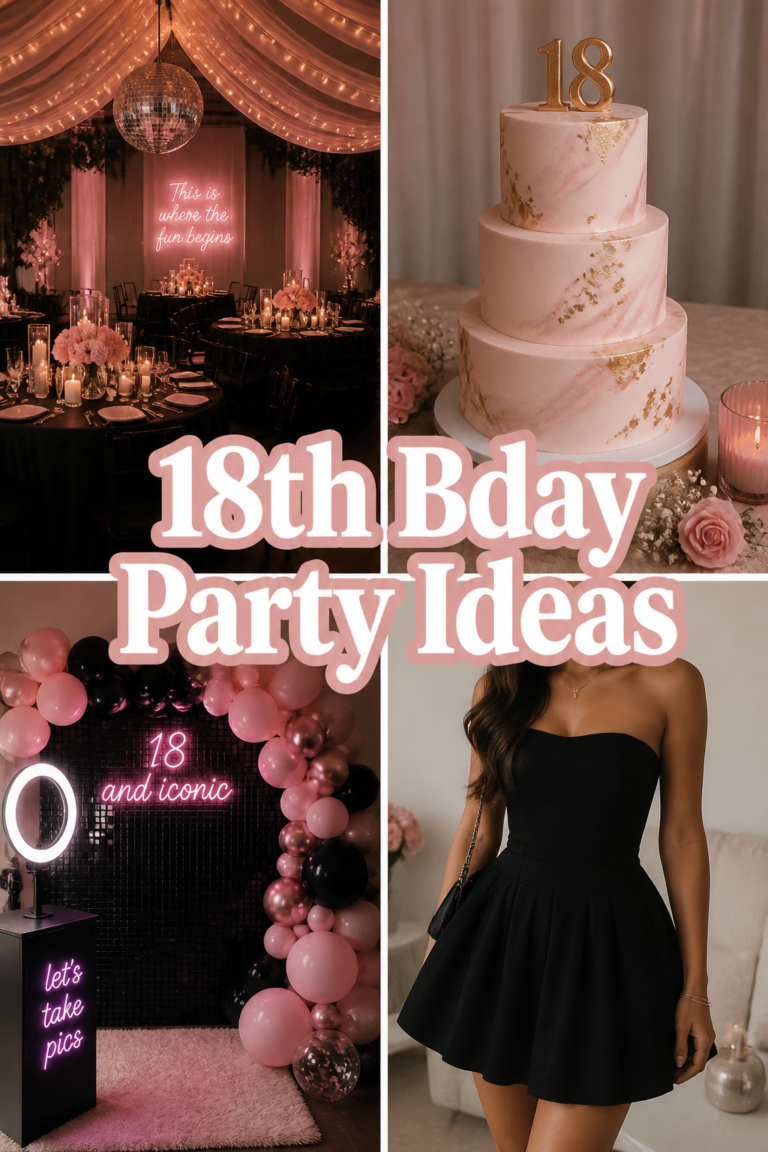 🥳 18th Bday Party Ideas