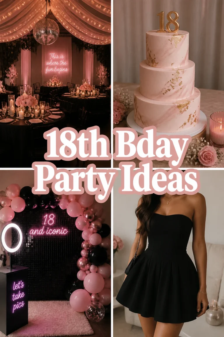 🥳 18th Bday Party Ideas