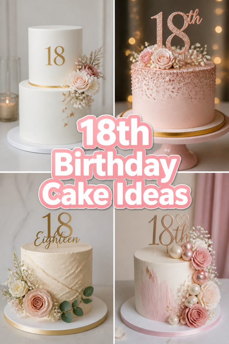 🎂 18th Birthday Cake Ideas